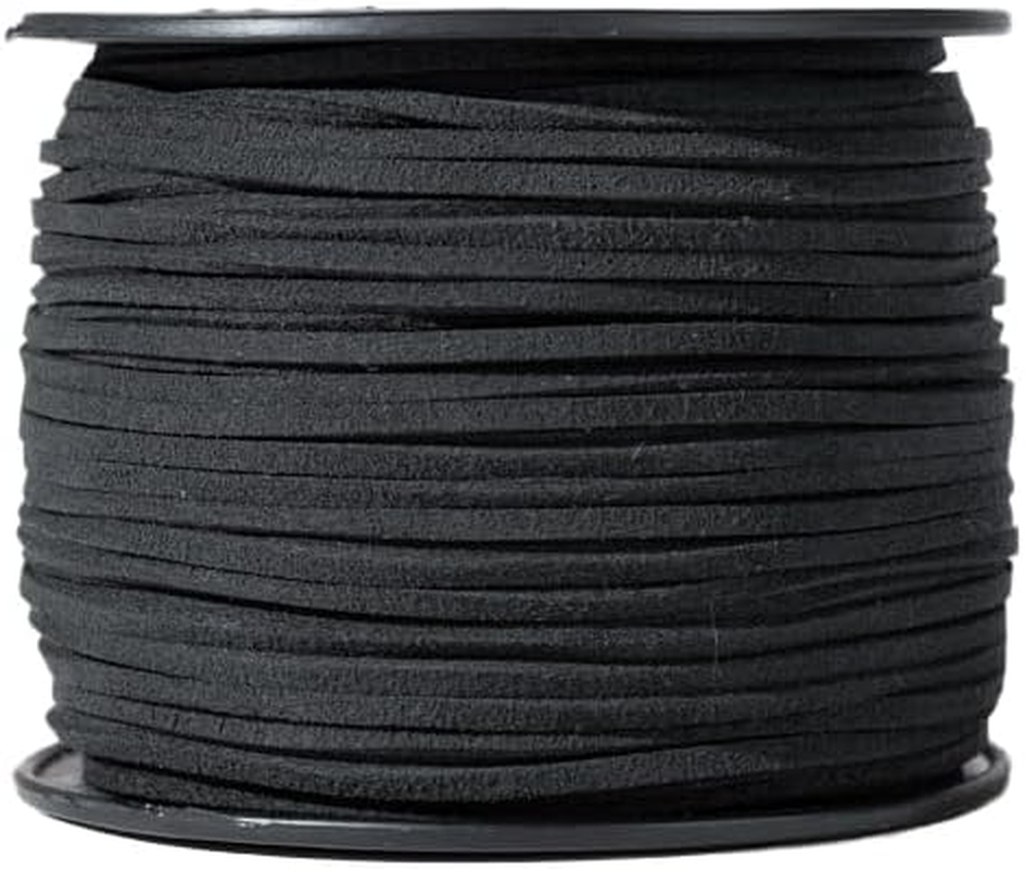 92M Leather Beading String Buckskin Rope Braid Gift Box Decorationl - Durable Artificial Leather for Jewelry Making, Beading, Crafts and Gift Decoration