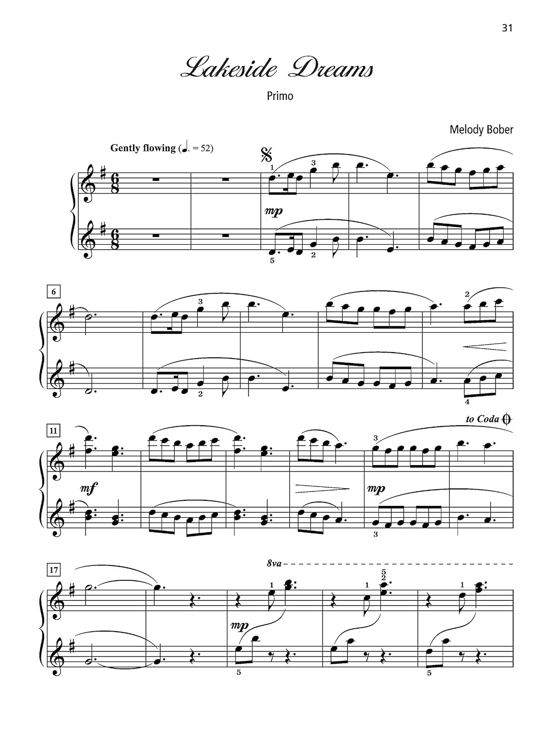 Grand Duets for Piano, Book 5: 7 Intermediate Pieces for One Piano, Four Hands