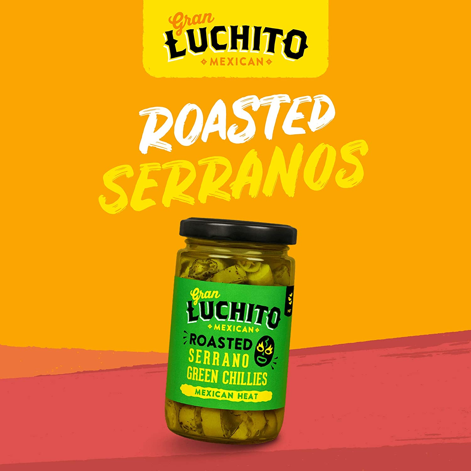 Gran Luchito Roasted Serrano Green Chillies 215G image number 2