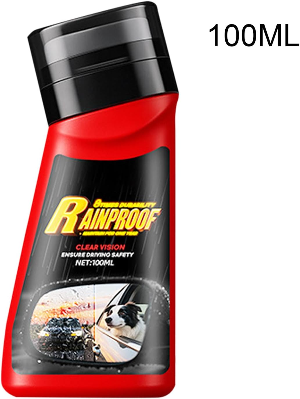 Anti Fog Windshield Cleaner,Water Prevention Defogging for Window Mirrors | Automotive Exterior Maintenance Care Defogging Agent with Applicator for Truck RV Sedan Auto Vehicle image number 4