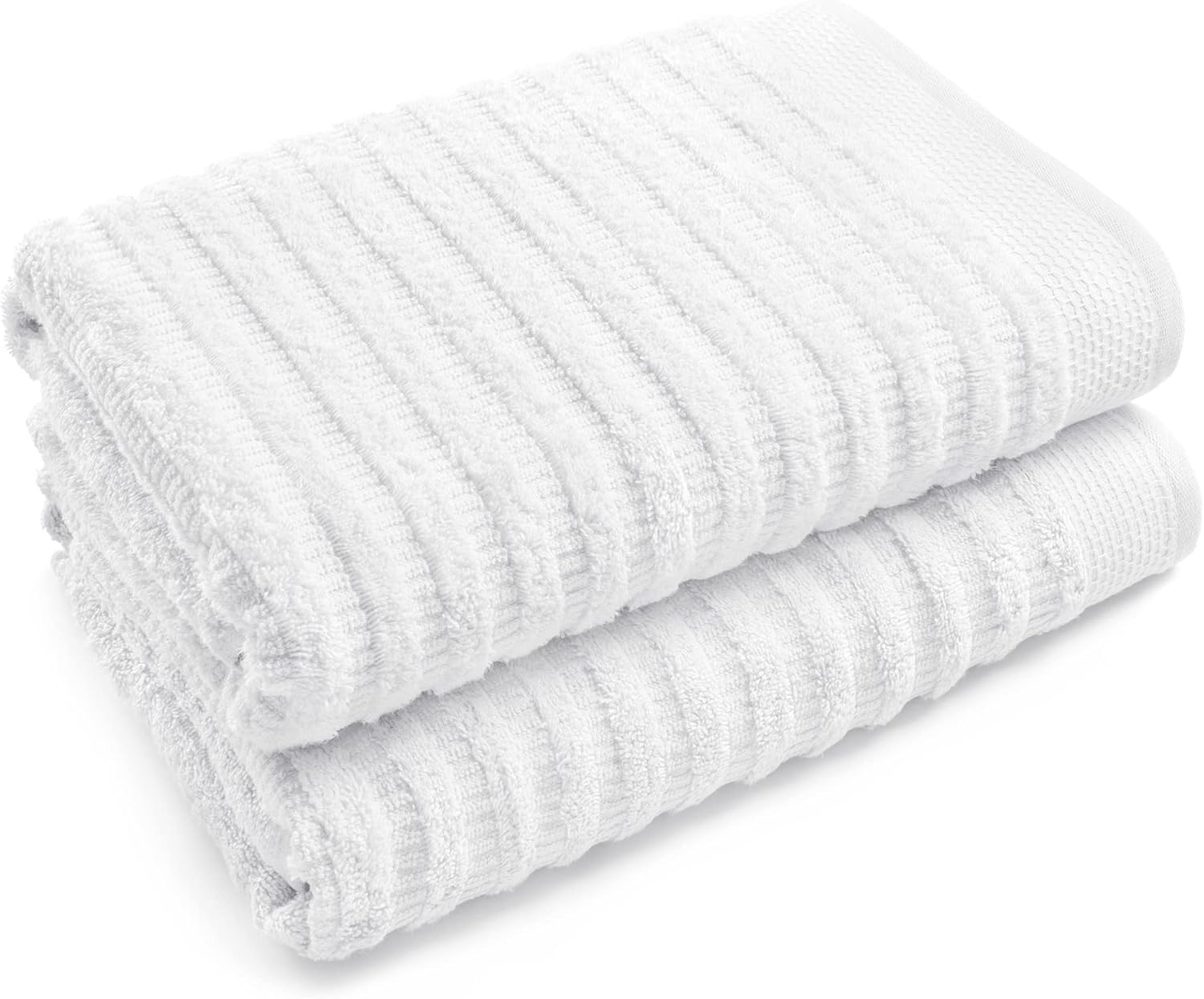 Softerry Pure Organic Cotton Bath Towel Set - 100% Soft Cotton - Extra Absorbent and Durable - 500 GSM Quick Dry - Luxury Hotel & Spa Quality - Fade Resistant - Eco Friendly (Natural, Set of 8)