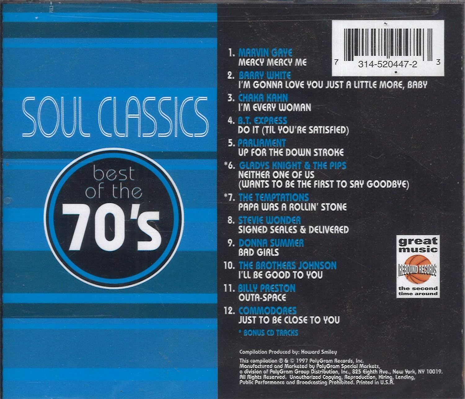 Soul Classics: 70'S / Various image number 1
