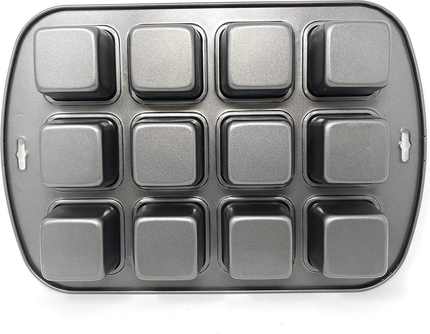 Norpro 3998 Nonstick 12-Cavity Linking Brownie Muffin Cupcake Cake Pan, Squares image number 6