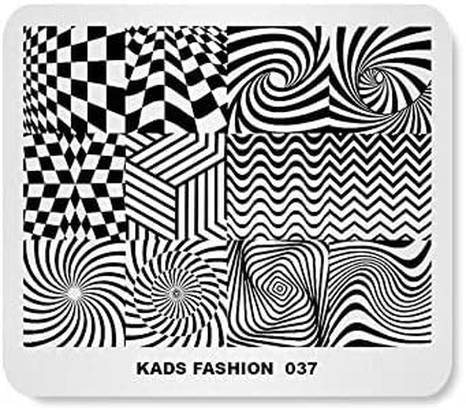 Image Template Nail Art Stamping Plate with Crystal Gem Patterns for DIY Manicure Print Transfer Tools image number 1