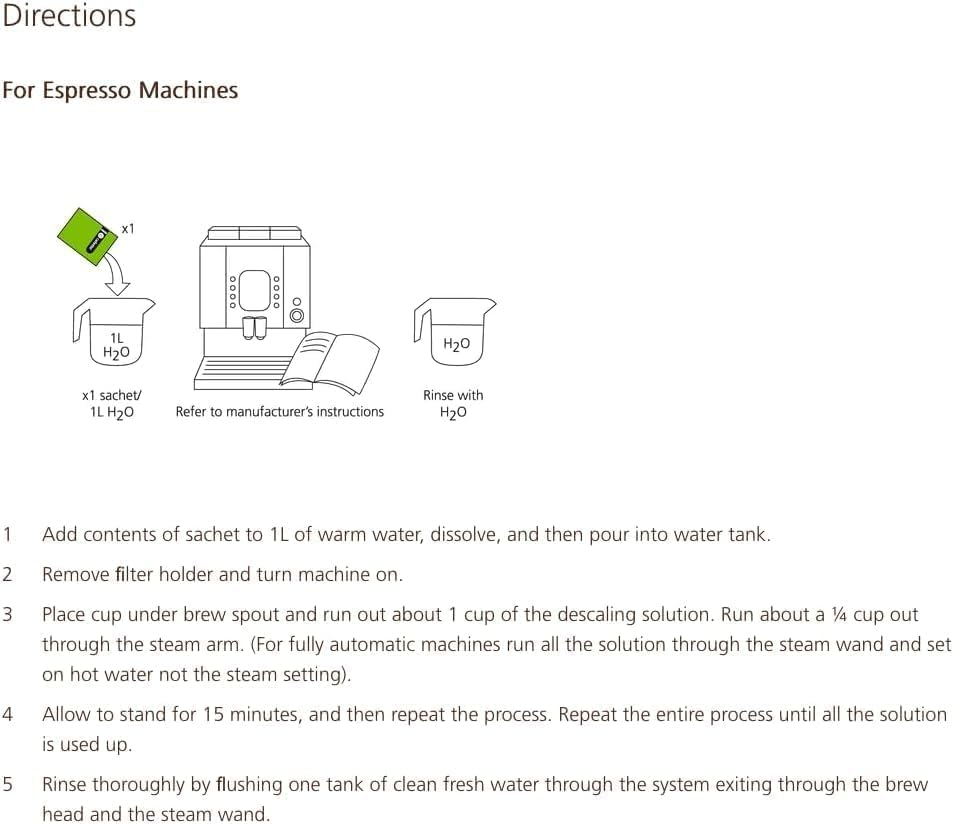 Cafetto Renew Organic Descaler &ndash; Eco-Friendly Scale Remover for Coffee Machines & Kettles (250G) &ndash; Certified for Rapid and Safe Cleaning