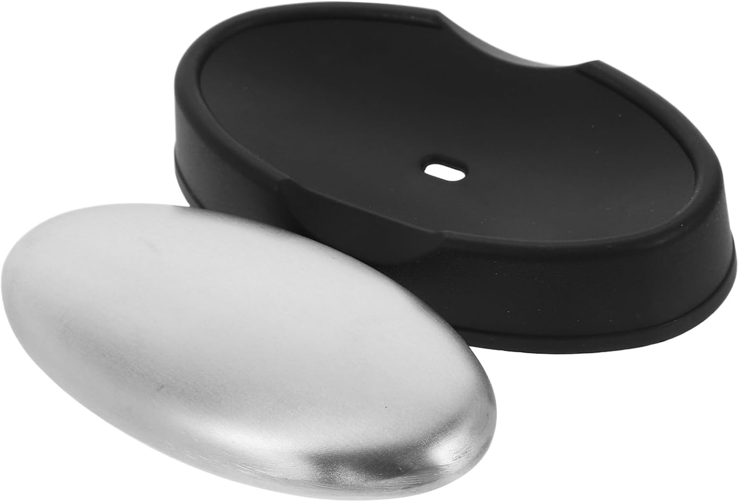 LABRIMP Stainless Steel Soap Bar Odor Remover for Kitchen Fish Smell Shaped Soap Reusable Odor Absorber for Hands image number 4