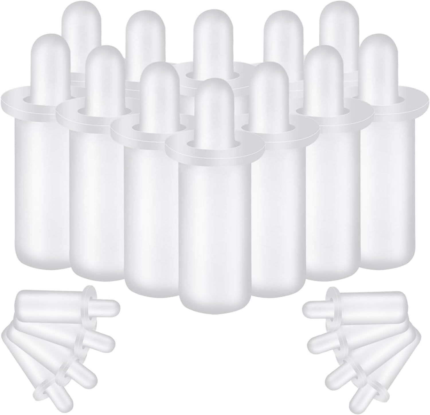 20Pcs Shutter Latch Repair Kit - Plastic Replacement Pins for Louver & Curtain Blinds, Household Windows, and Plantation Shutters - Telescopic (20Mm) image number 4