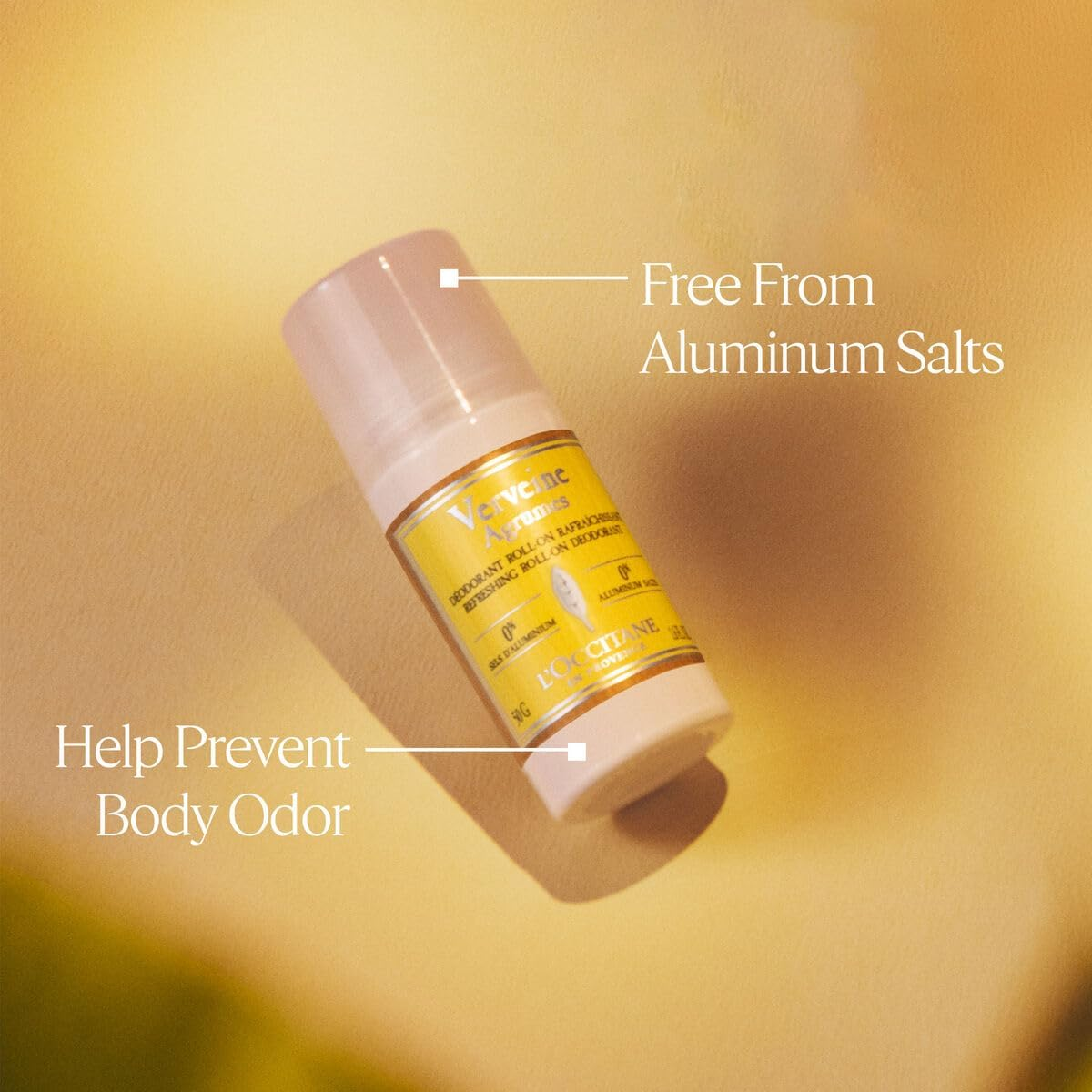 Citrus Verbena Roll-On Deodorant by Loccitane for Unisex - 1.6 Oz Deodorant Roll-On image number 4