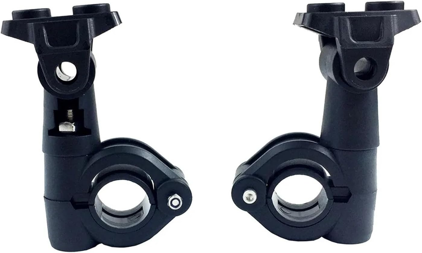 Muzhen Store Motorcycle LED Headlight Spotlight Clamps Bracket Tube Mount Compatible with Motorcycle Fog Light Auxiliary Lamp Holder Motos Accessories image number 2