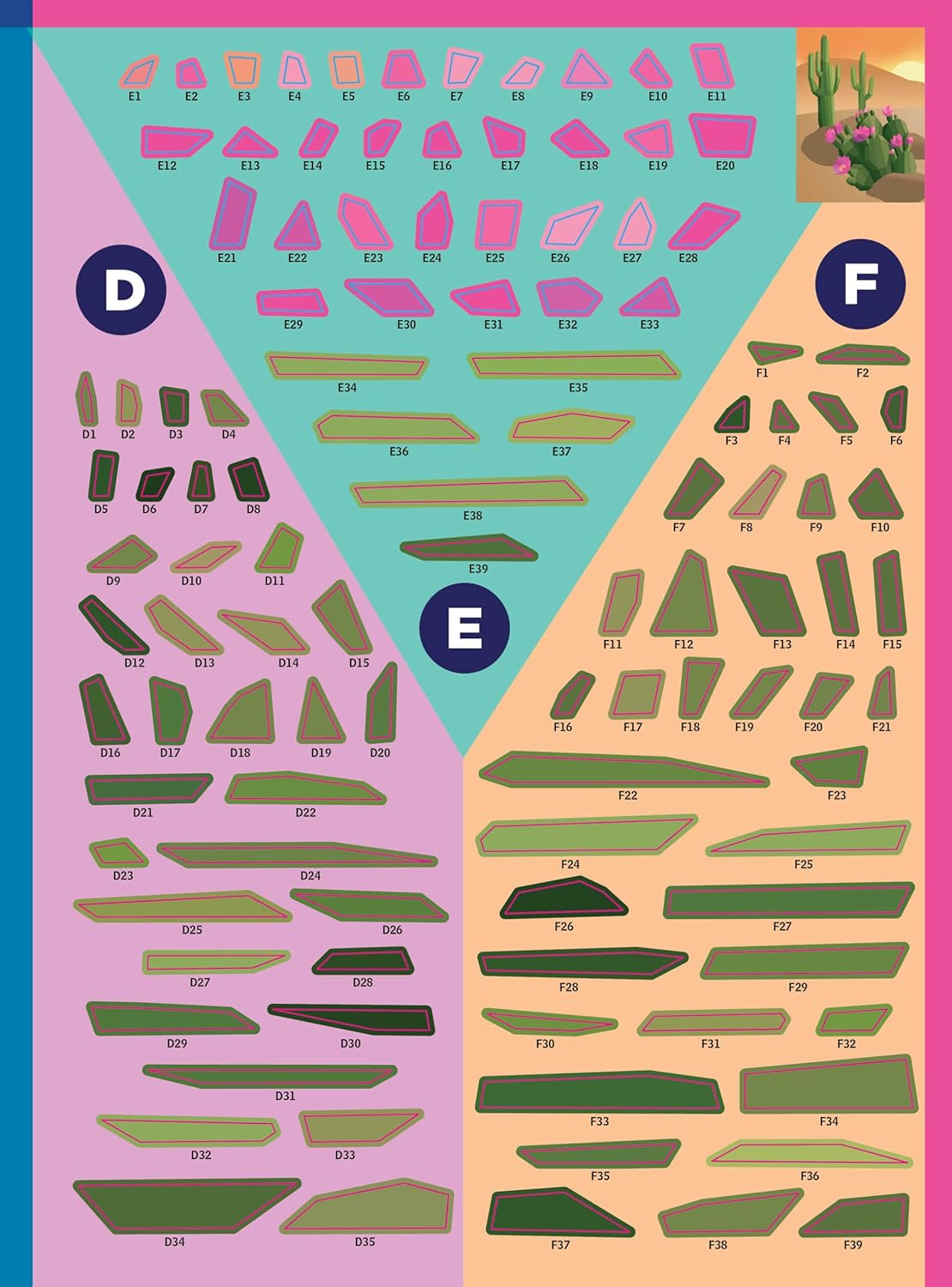 Paint by Sticker: Plants and Flowers: Create 12 Stunning Images One Sticker at a Time! image number 6