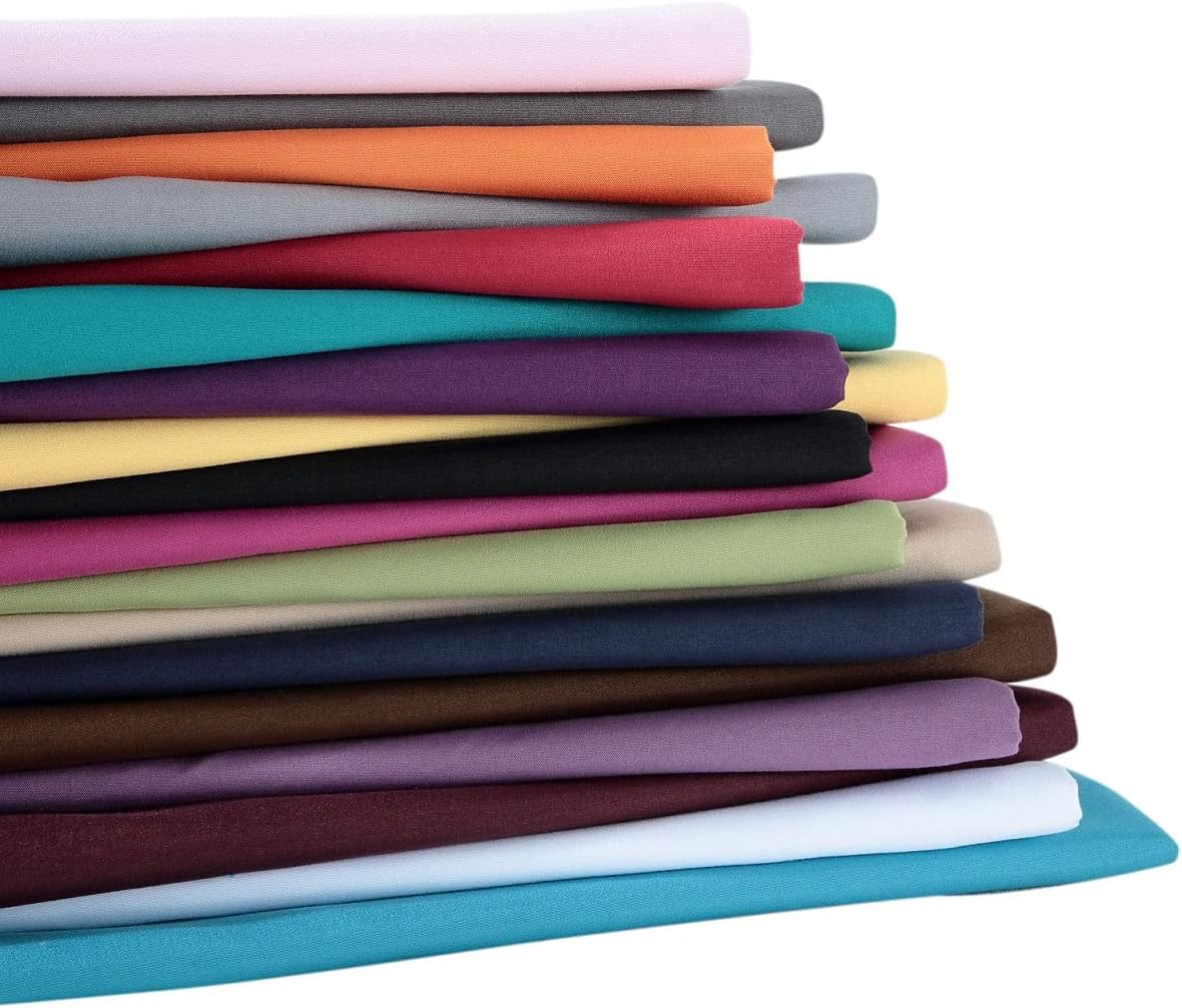 EVOLIVE Ultra Soft Microfiber Body Pillow Cover/Pillowcases 21"X54" with Hidden Zipper Closure (21"X54" Body Pillow Cover, Fuchisa Red) image number 5