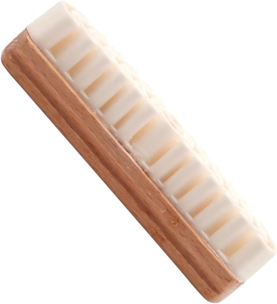 ULDIGI Car Seat Cleaning Brush Suede Leather Interior Small Brush White for Automotive Upholstery Stain Removal and Suede Shoe Care