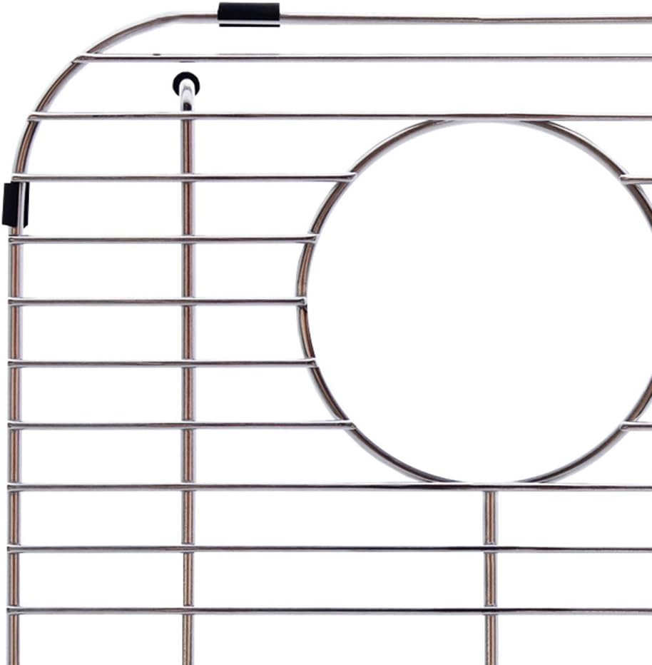 Franke Evolution Universal 13.1 X 11.6-Inch Double Bowl Sink Protection Grid in Stainless Steel with Rear Drain, FGD75