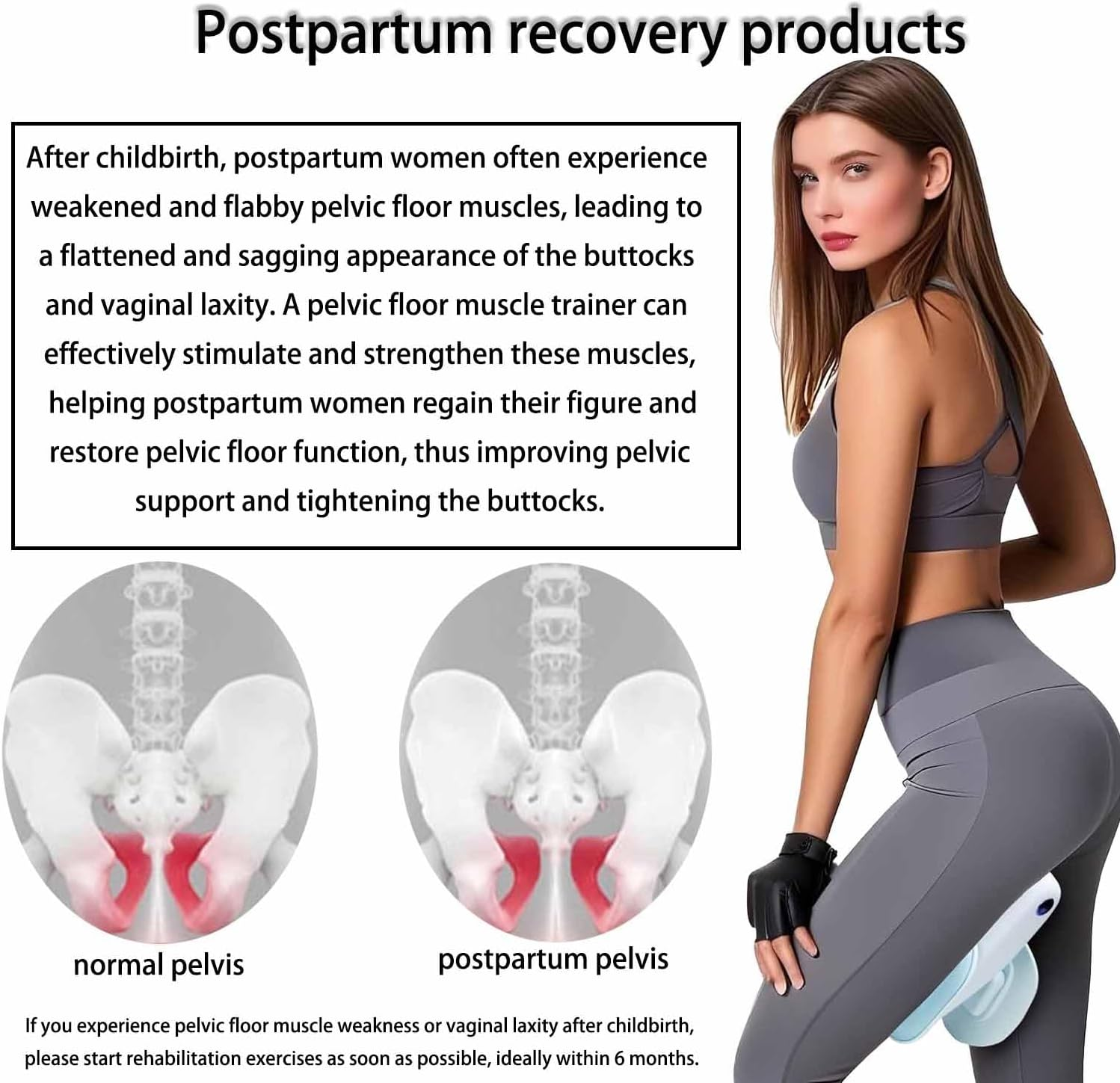 Thigh Trainer Hip Trainer, Inner Thigh Exerciser, Suitable for Fitness Beginners, Home Workout - Pink image number 4