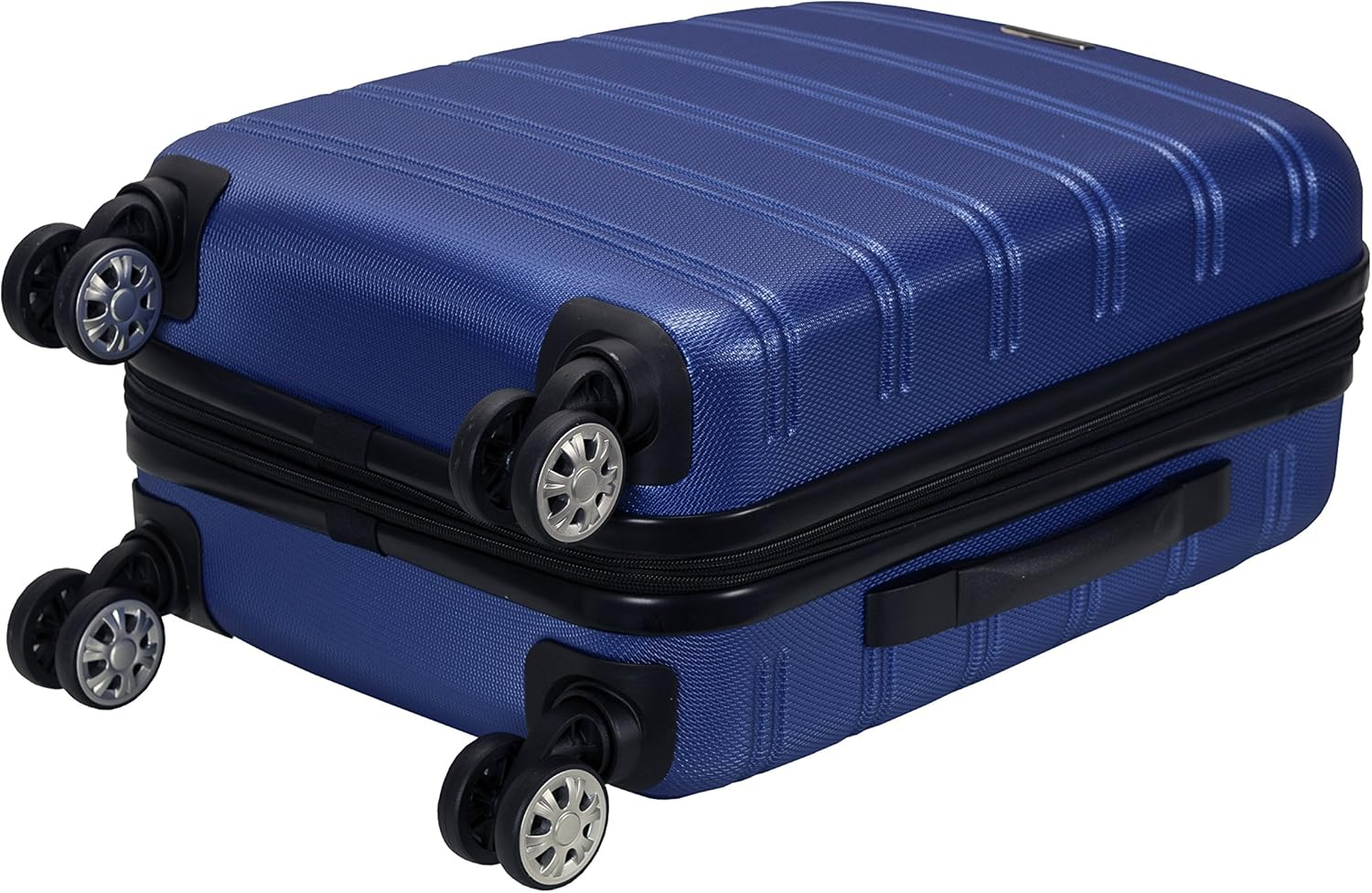 Rockland Melbourne Hardside Expandable Spinner Wheel Luggage, Blue, 3-Piece Set (20/24/28), Melbourne Hardside Expandable Spinner Wheel Luggage image number 2