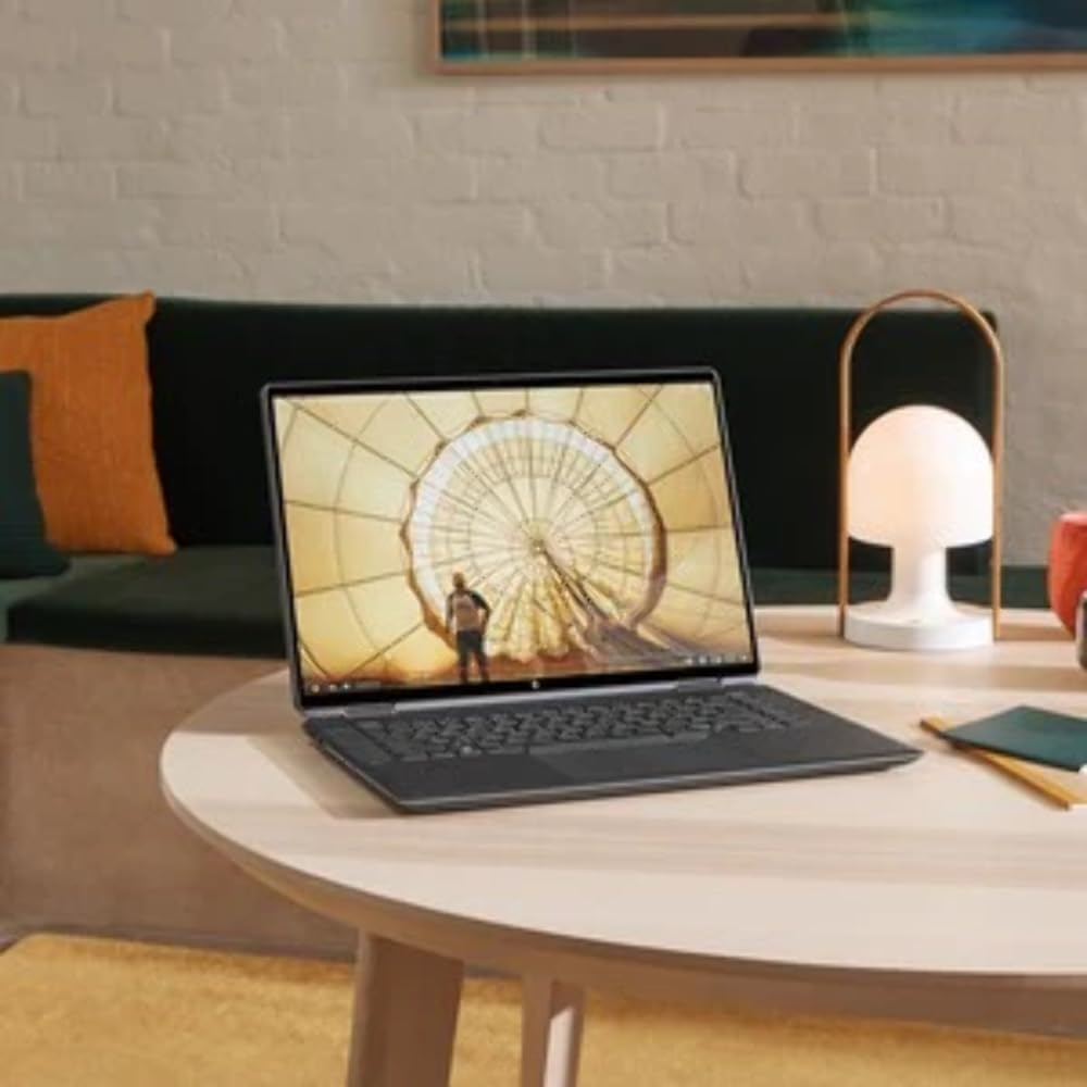 HP Spectre 16" X360 2-In-1 Windows 11 Laptop - 12Th Gen Intel Core I7 12700H - 16GB RAM - 512 SSD - Intel Iris Xe Graphics - Nightfall Black Aluminum - 6M074PA image number 2