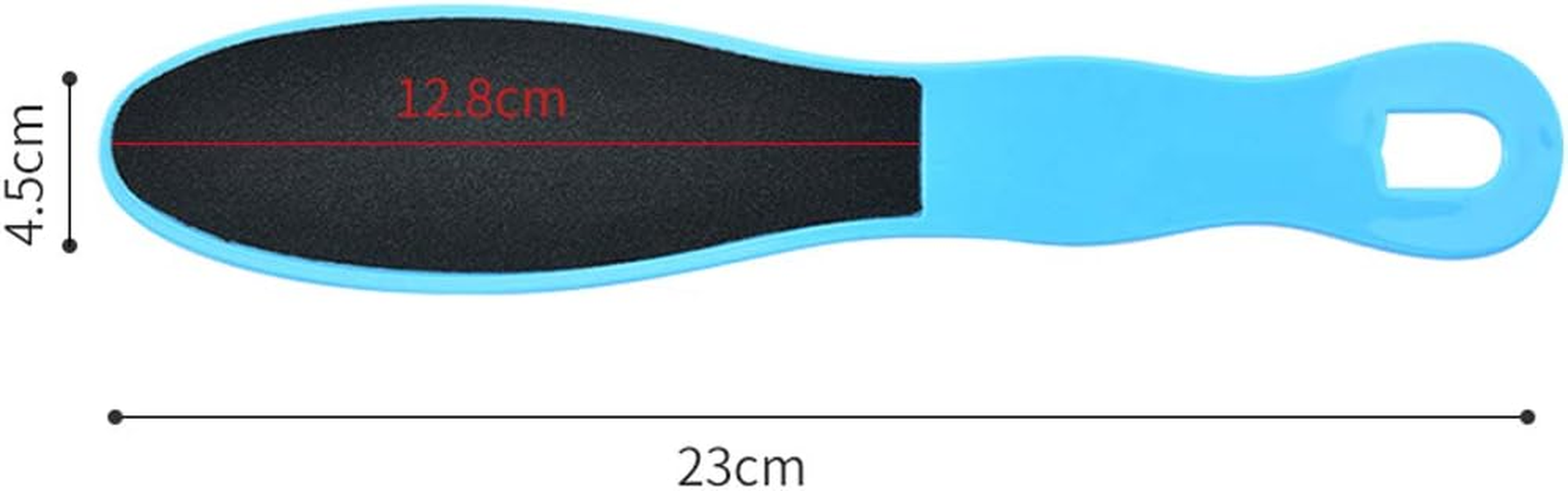 6 Piece Callus File Callus Remover Quick Callus Rasp Foot Care Foot File Set for Dry, Cracked Feet and Dead Skin (Blue) image number 1