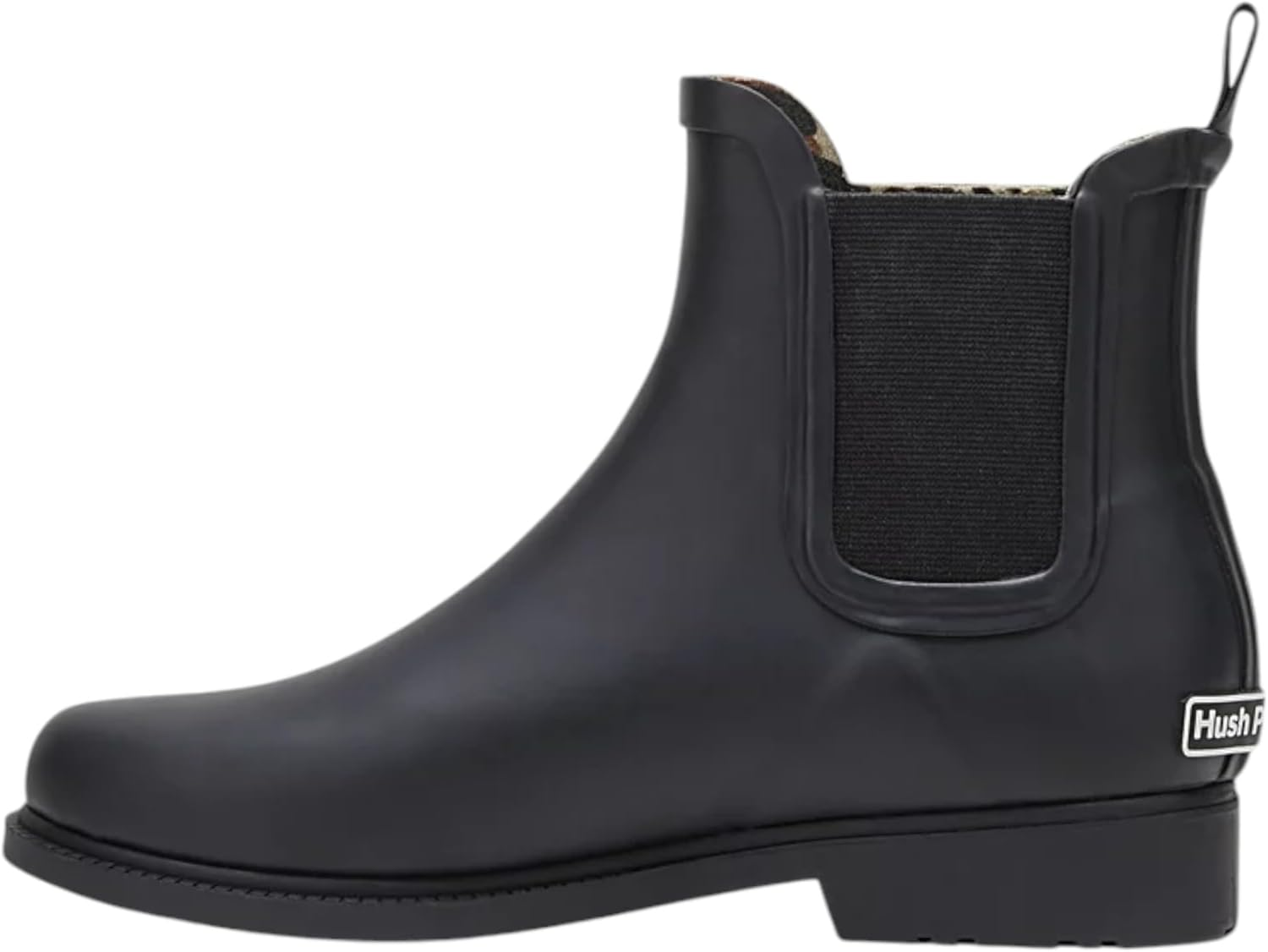 Womens Hush Puppies Muddy Shoes Black Dress Formal Work Everyday Comfort Boots 5 Standard image number 4