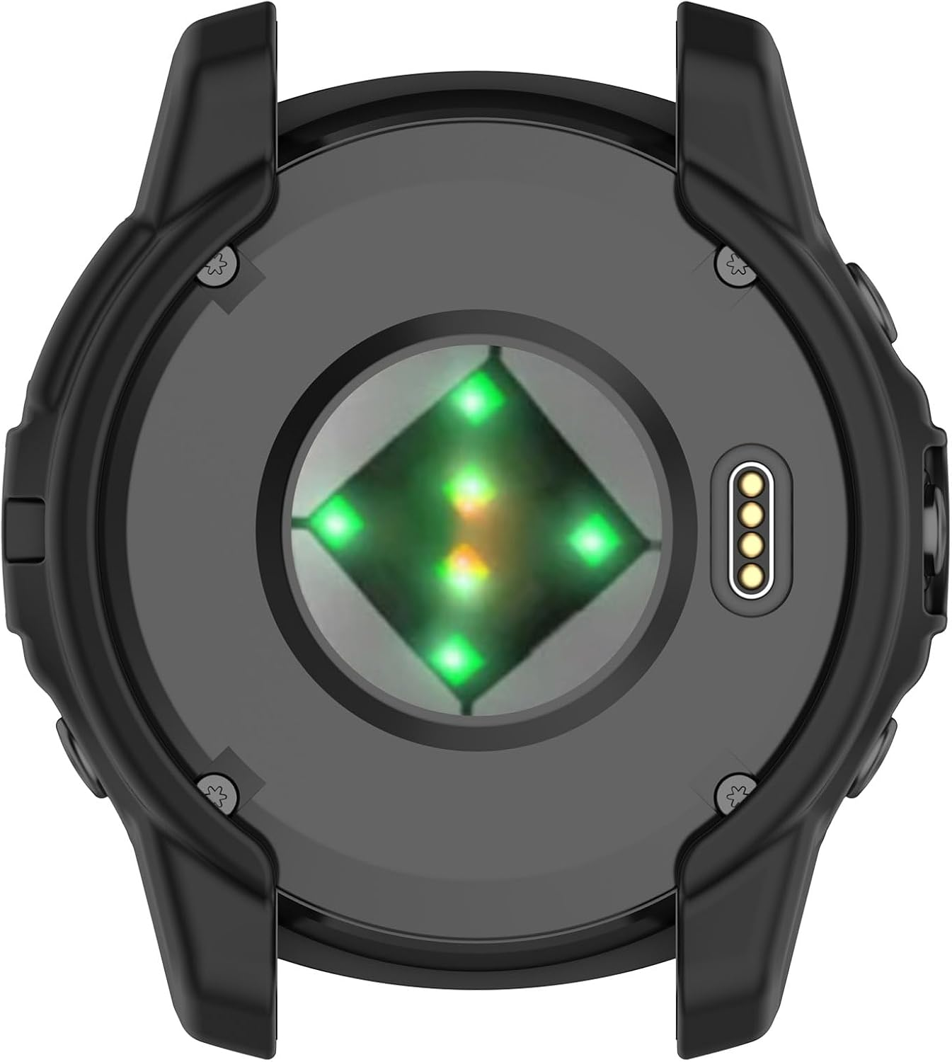 Case Compatible with Garmin Epix Pro (Gen 2) and Fenix 7 Pro 47Mm, TPU Screen Cover Anti-Scratch Bumper Frame Protective Case (Black) image number 2