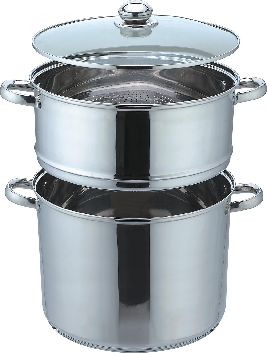 Kamberg Couscous Pan, Stainless Steel, Stainless Steel, Gray, 25,5 X 25,5 X 25 Cm image number 2