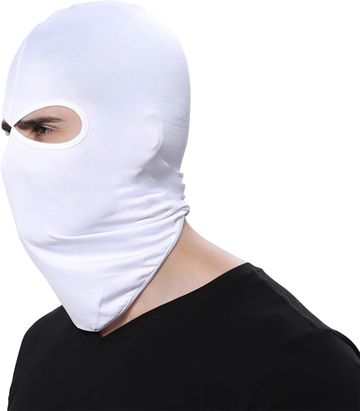 XUNQUCOM Outdoor Sports Riding Mask Mask - White image number 3