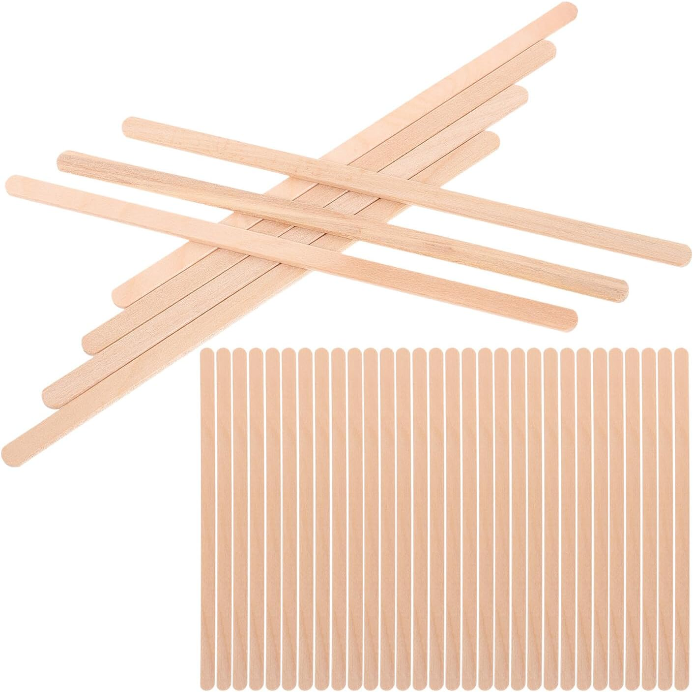 250Pcs Wooden Coffee Stir Sticks Ergonomic Disposable Beverage Mixers for Coffee Tea Cocoa Hot Drinks Party Office Use with Smooth Rounded Ends Preventing Cup Damage image number 4