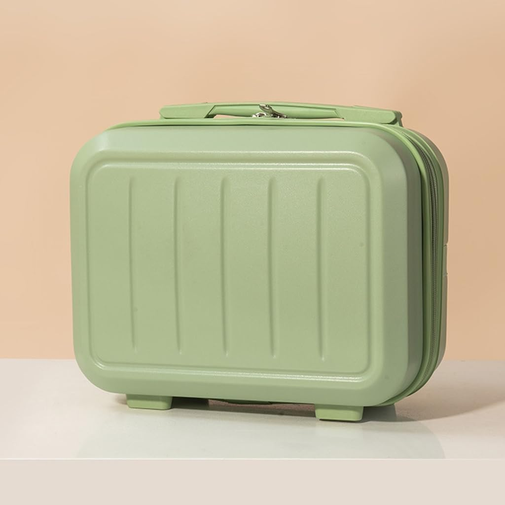 DDPOND 14 Inch Suitcase Travel Cosmetic Bag Luggage Makeup Bags Portable Toiletry Organizer with Handle for Women Girls - Black image number 6