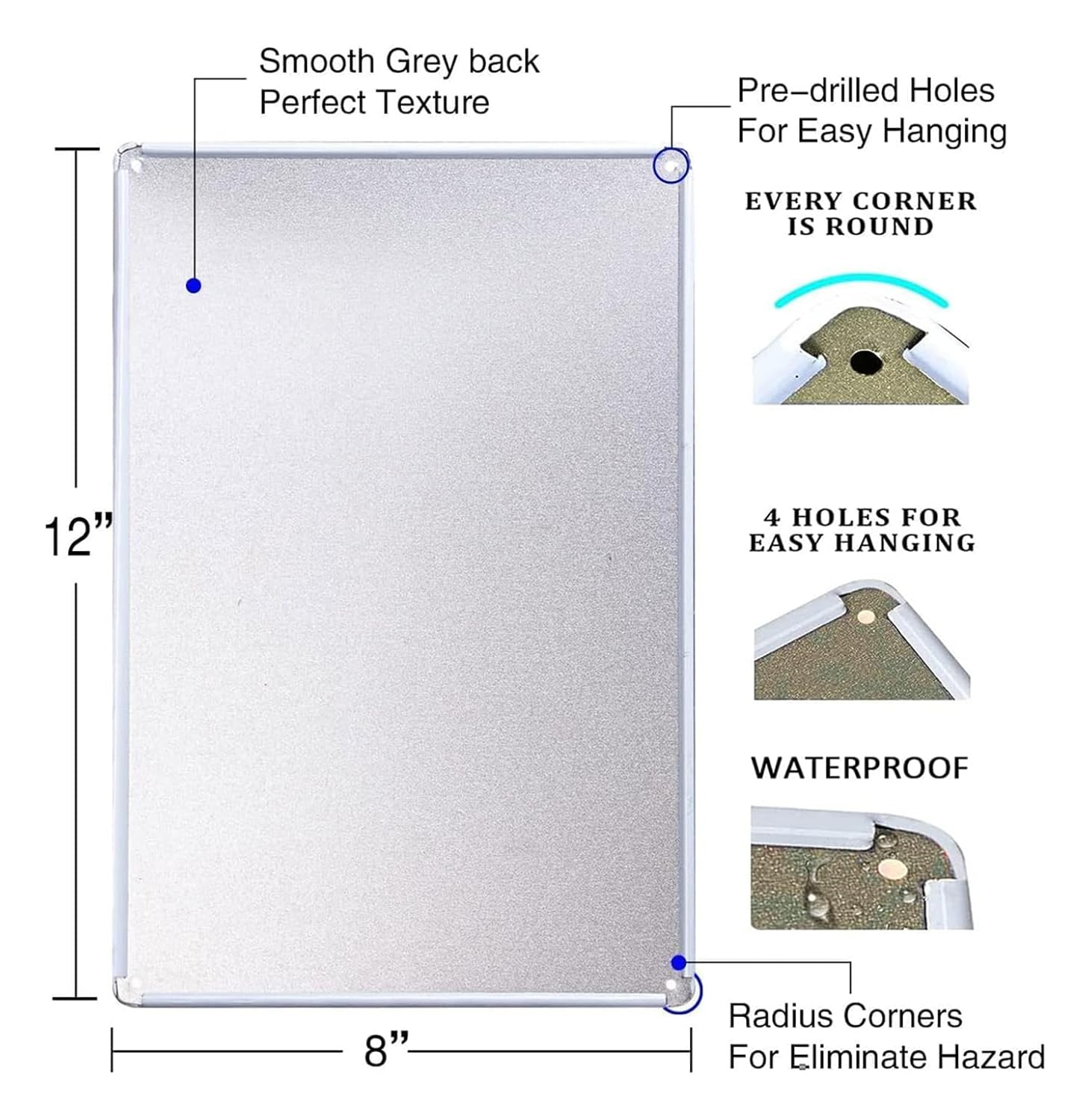 Dragonfly Tin Sign Retro Accept What Is Metal Signs Vintage Dragonfly Wall Art Outdoor Garden Decor Dragonfly Gifts for Women Bathroom Sign Home Decoration Let Go of What Was Have Faith in What Will image number 5