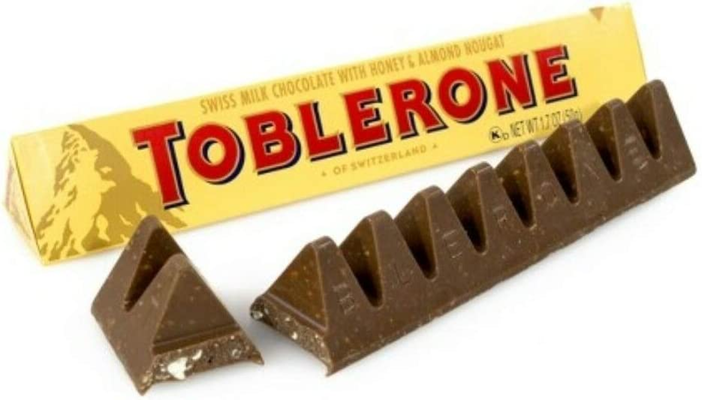 Toblerone Swiss Milk Chocolate 6 X 100G Bars
