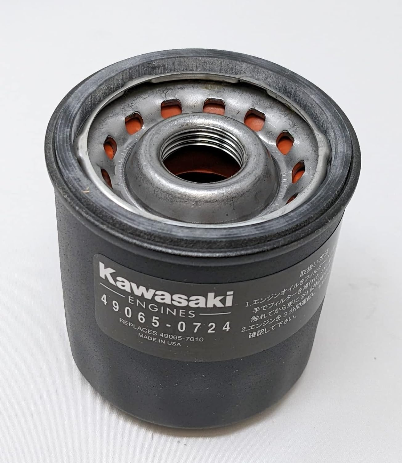 Kawasaki (Pack of 2) 49065-0724 Oil Filter Fits 49065-7010 OEM