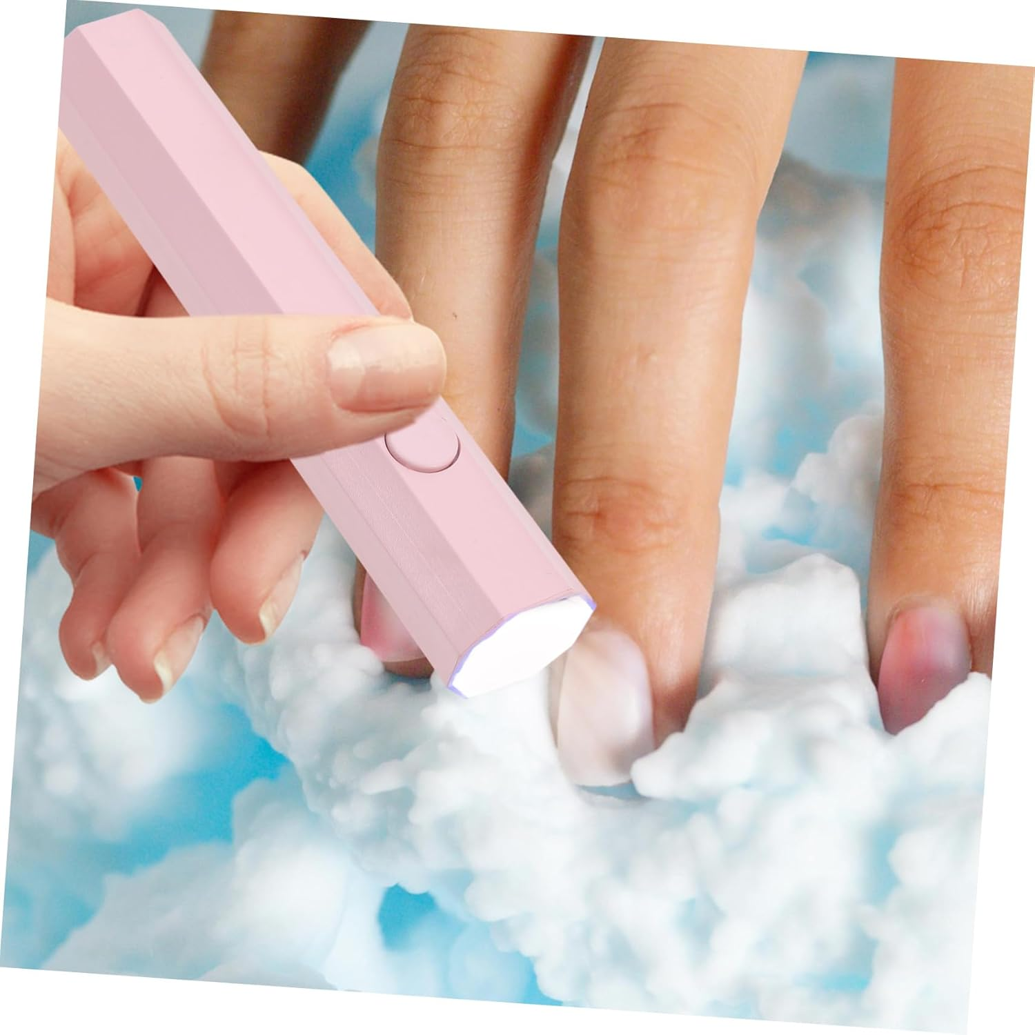 HAPINARY Gel Nail Lamp Mini Uv Nail Dryer Portable Manicure Dryer for Home Travel image number 3