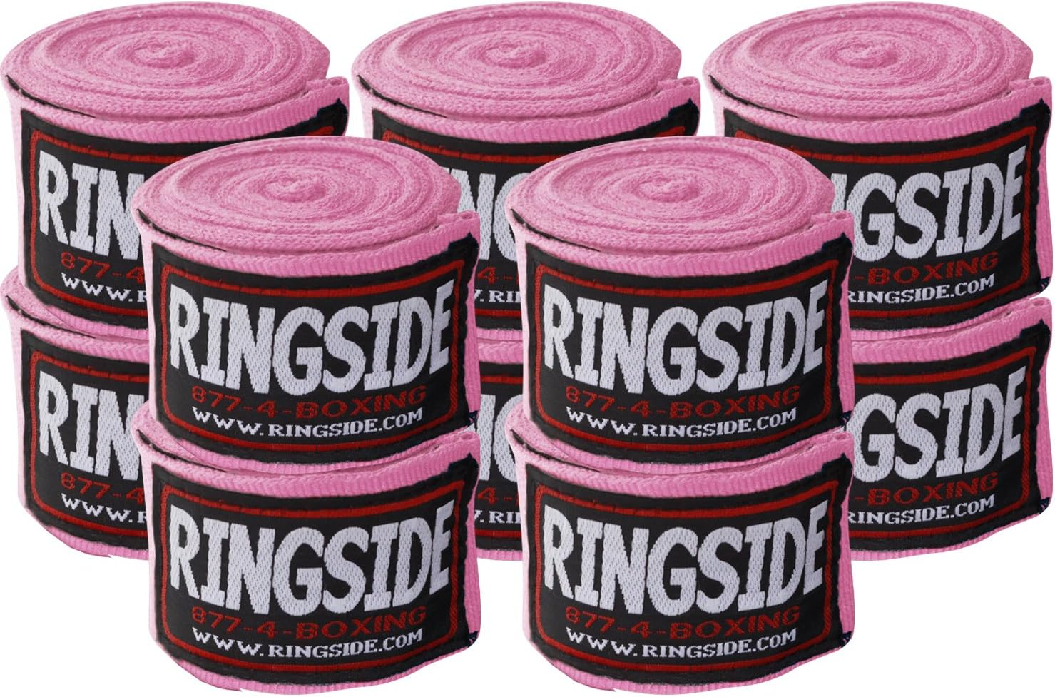 Ringside Mexican Style Boxing Hand Wraps (5 Pairs Pack) - Blue image number 3