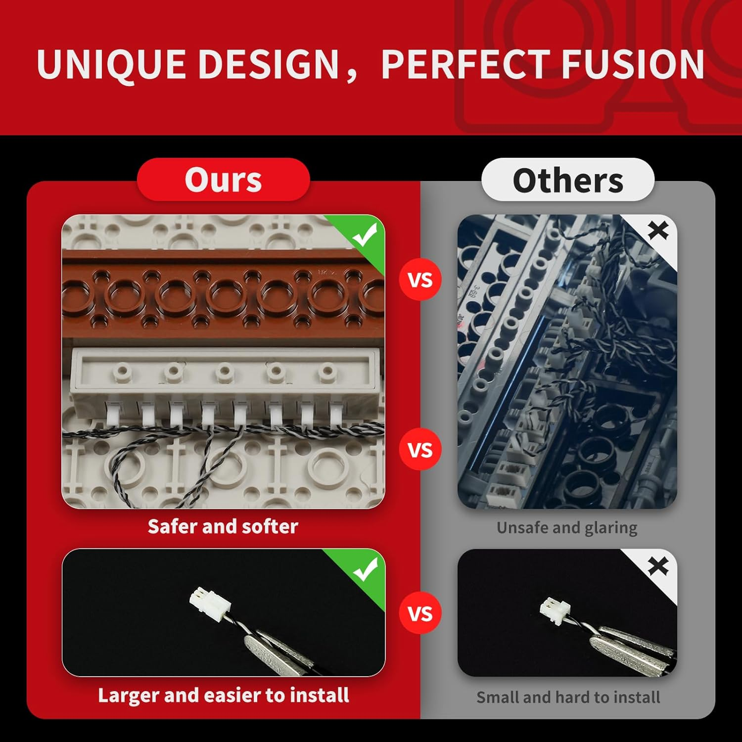 BRIKSMAX 2.0 Light Kit for  Trevi Fountain -Innovative Led Lighting Compatible with  Architecture 21062 - Not Included  Set image number 5