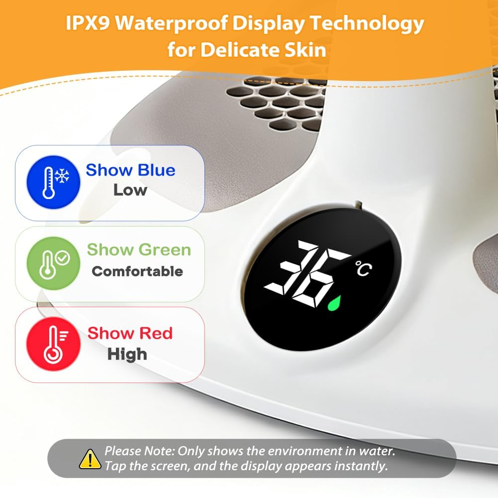 Baby Bath Support Seat for 6 Months & up - Bathtub Shower Seat Chair for Babies Sitting up with Toys & Brush, Non-Slip, Comfortable, Infant Bath Essentials Gift