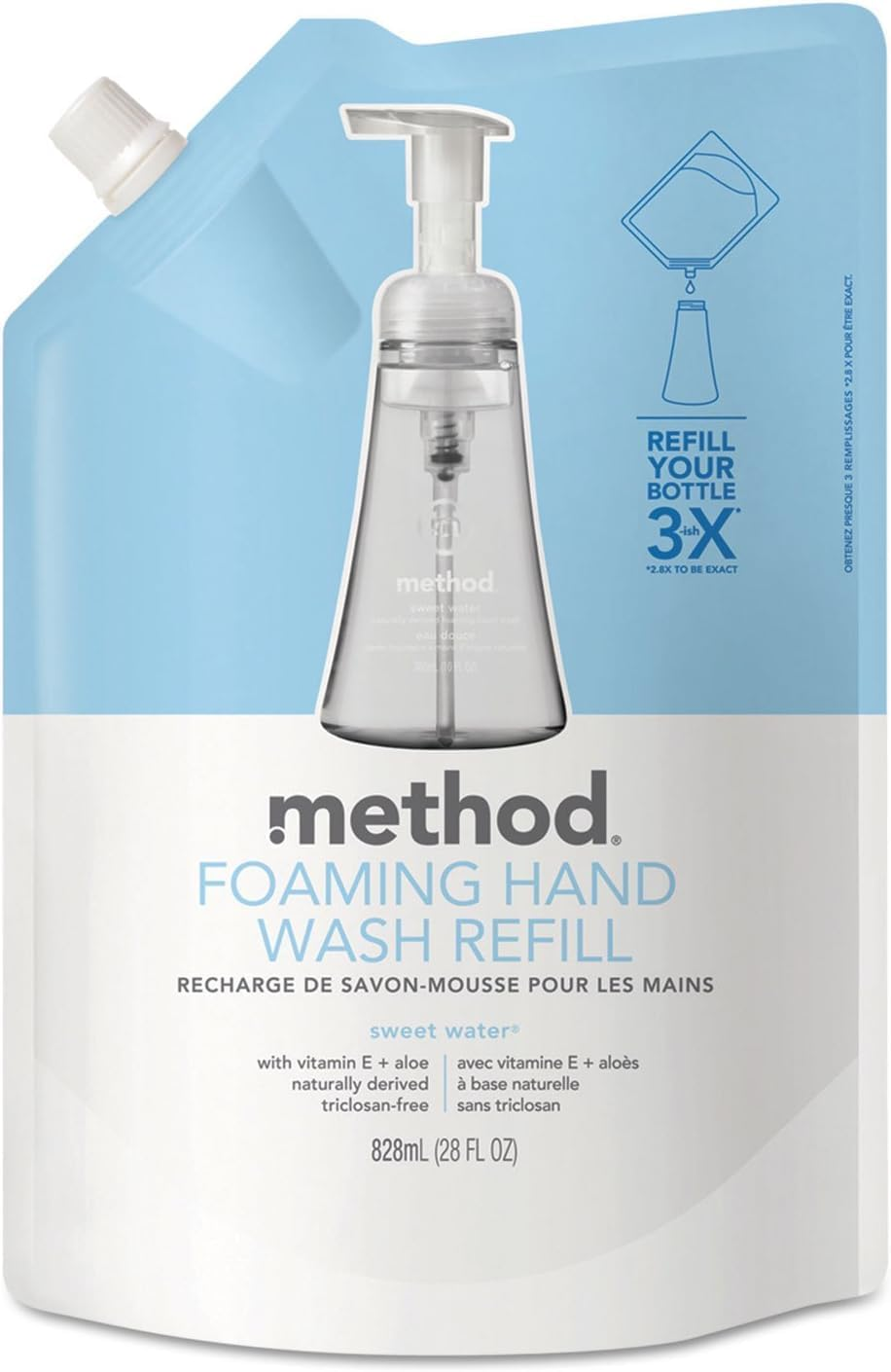 Method Foaming Hand Wash 28 Oz Sweet Water