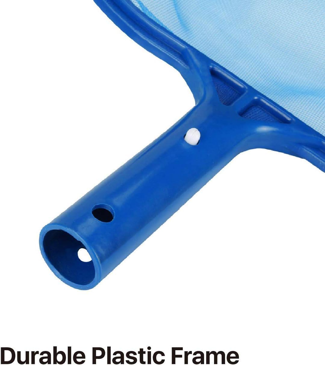 2Pcs Pool Skimmer Net,Hot Tubs Nets Fine Mesh Leaf Rake,Ultra Fine Mesh Pool Skimmer to Remove Leaves & Debris, Heavy Duty Swimming Pool Skimmer with Durable Handle