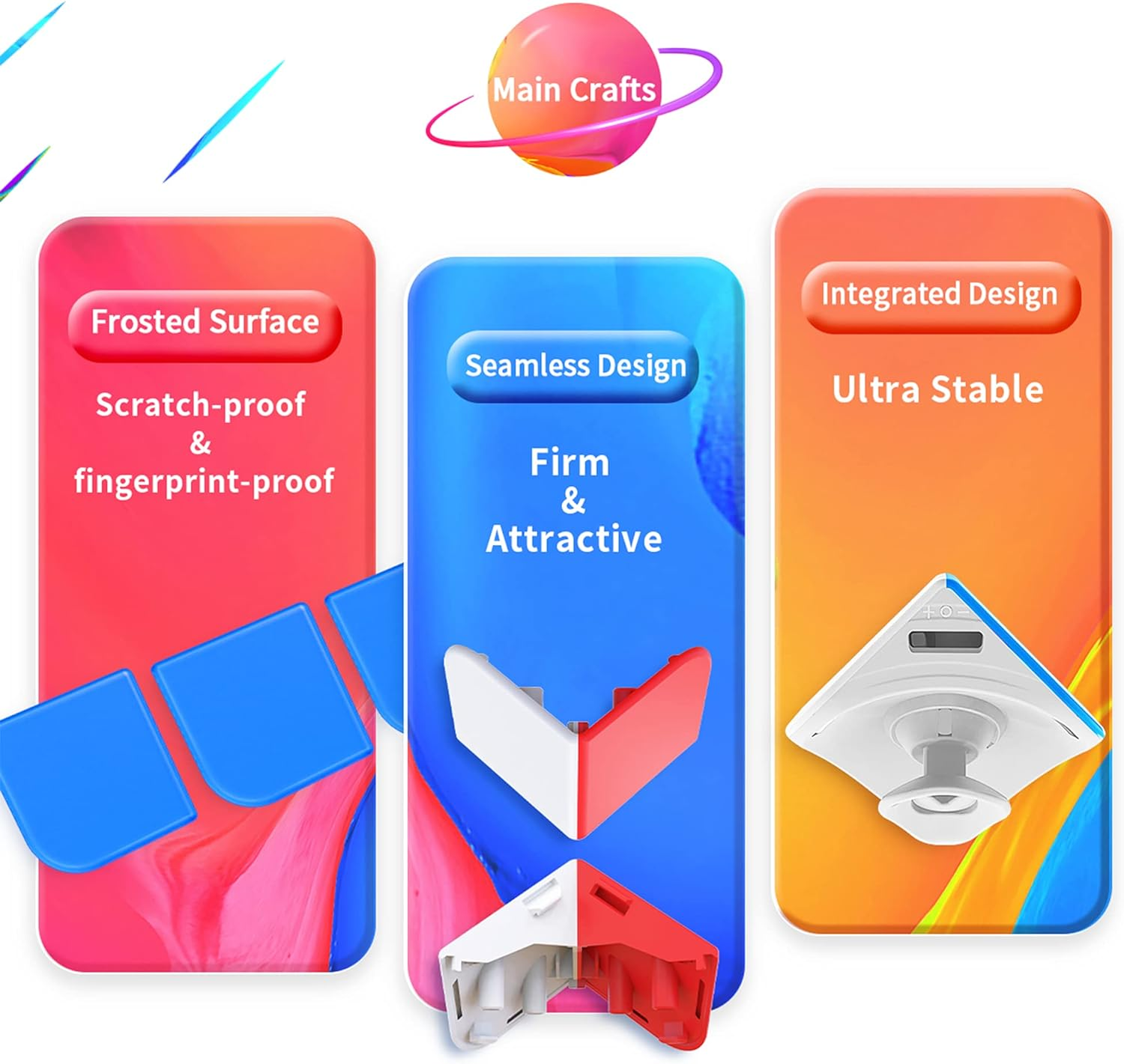 Cubershop GAN 251 M Air, 2021 New 2X2 Magnetic Stickerless Speed Cube, Excellent Gans 2X2X2 Stickerless Mini Magnetic Speed Cube, Super Lightweight & Fast (251M Air Frosted Matte Finish) image number 1