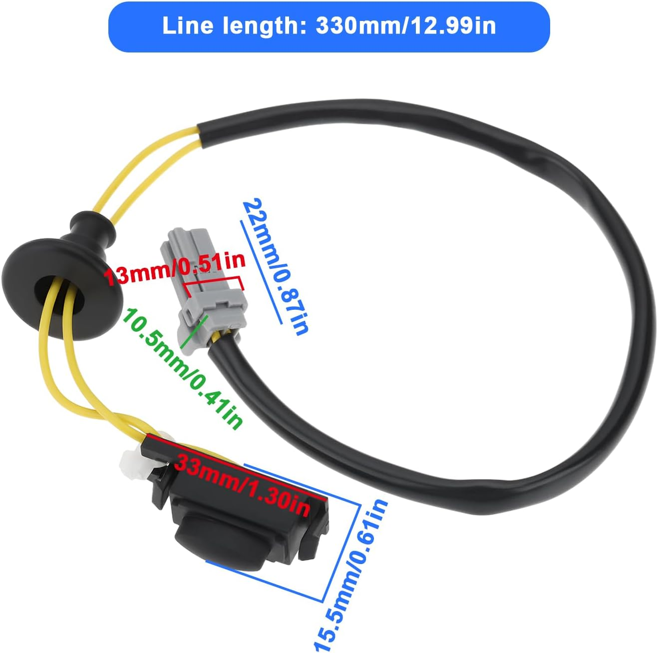 Emsea Car Tailgate Switch 7427003182909 Compatible with Nissan Micra K12 image number 5