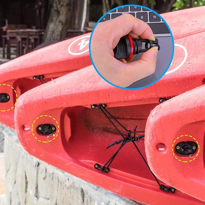 AIMALL 4 X Replacement Bungs Only Marine/Boat Drain Bung Plugs Standard Coarse Thread