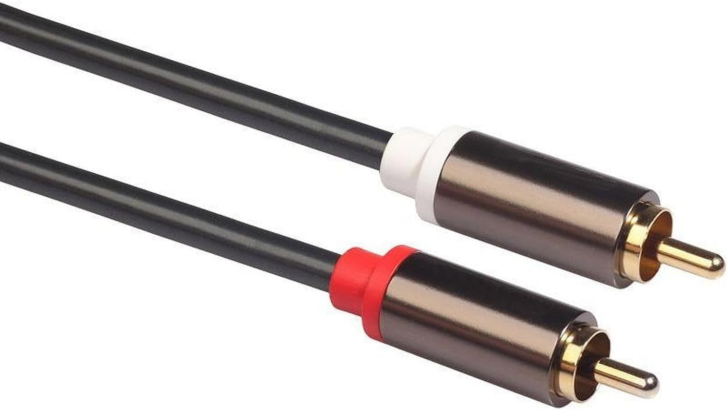 Ｓｉｍｈｏａ RCA Male to RCA Male Audio Link for Home Amplifier and Speaker, 2M image number 6