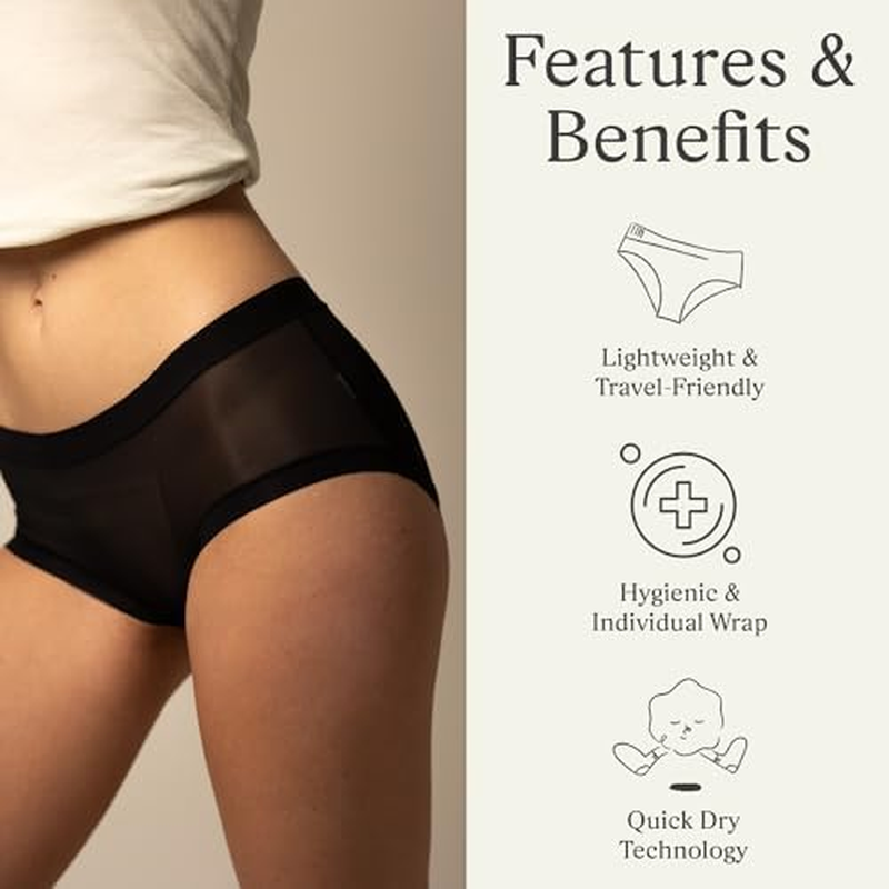 Paire - Women'S Lipstick Underwear | Seamless Panties | Lightweight & Travel-Friendly |Quick Dry Technology| 3 Pack image number 1