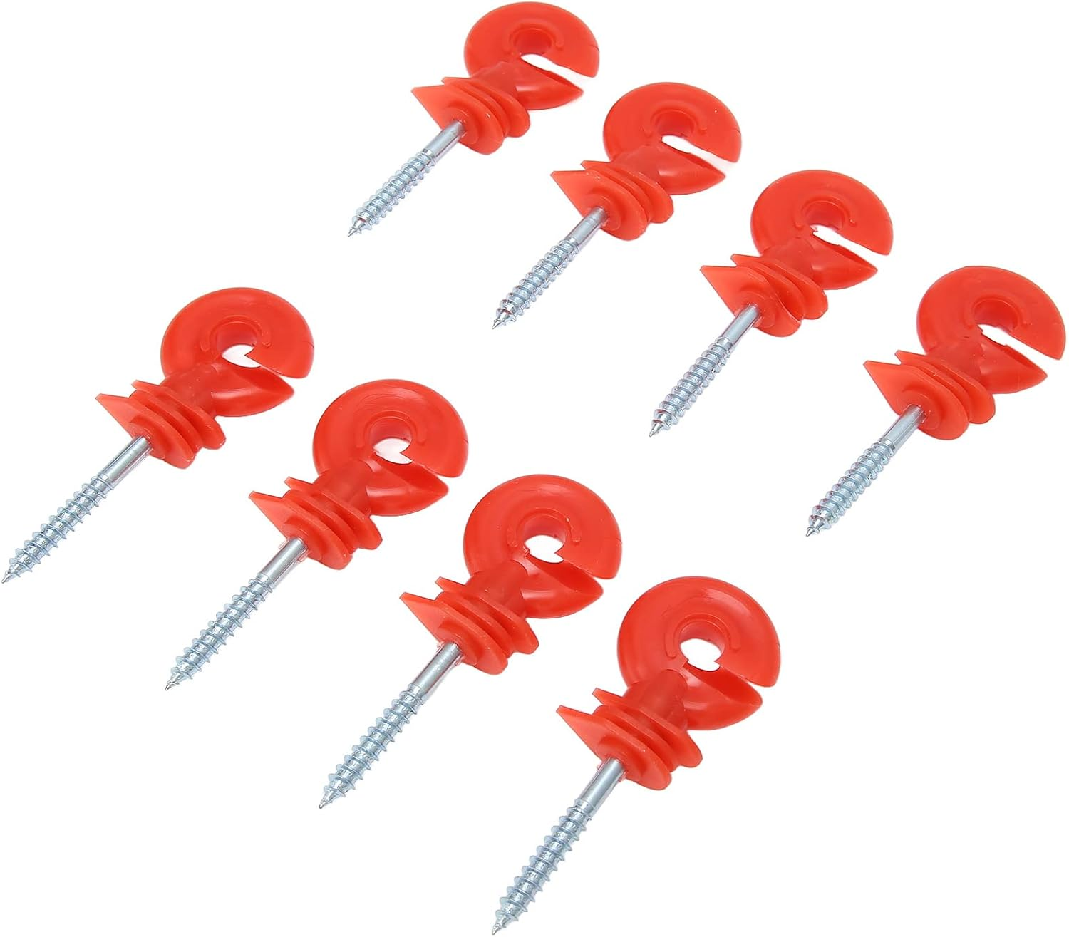 50PCS Fence Insulator, Electric Fence Insulators, Screw in Rainproof Sun Special for Electronic Fence Insulation, Applicable Wood Pile image number 4