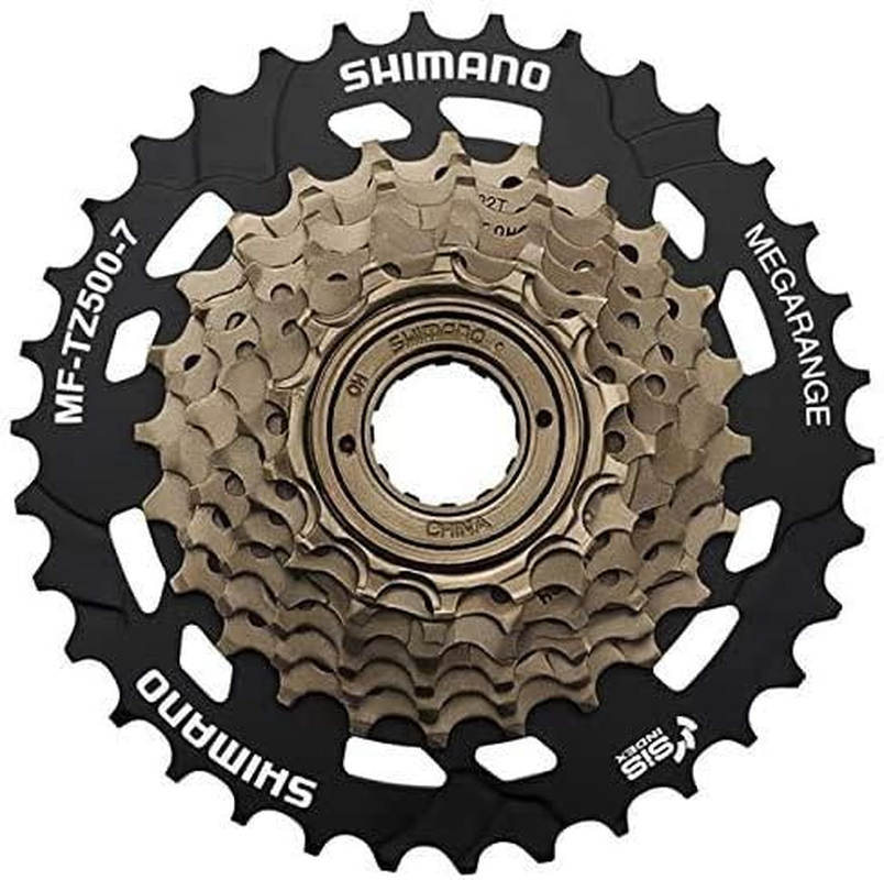 SHIMANO MF-TZ500 (Tourney) // 7-Fach Freilauf-Schraubkranz (14-34 Z&auml;hne)