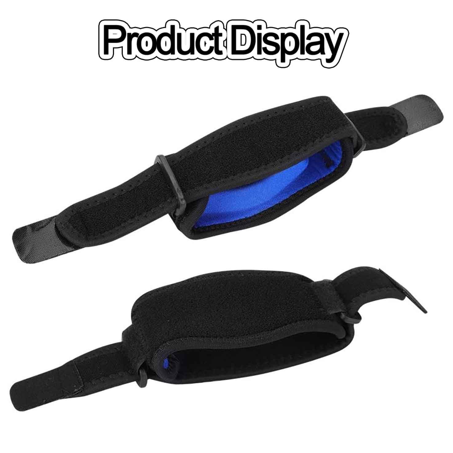 WADY 2 Pack Tennis Elbow Brace, Forearm Clasp Splint Pain Relief Tendonitis Epicondylitis, Elbow Pain Relief for Tendonitis, Adjustable Tennis Golfers Elbow Strap for Men & Women with Compression Pad image number 5