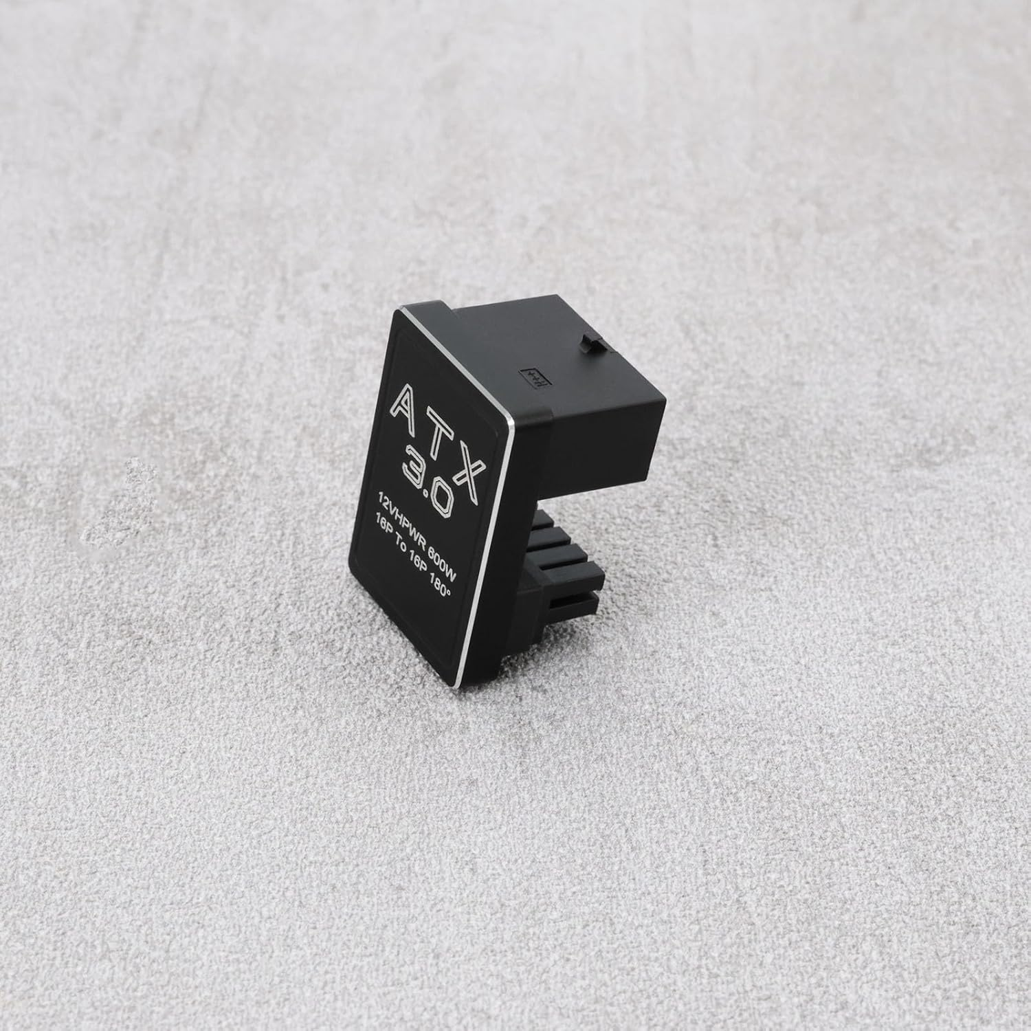 OTOTEC 1X 12VHPWR 12+4 Pin Power Adapter ATX 3.0 16 Pins GPU Pcie5.0 180 Degree Angle Power Adapter Connector 600W Compatible with RTX 4090 4080 4070Ti 3090Ti Graphic Card Type B image number 4