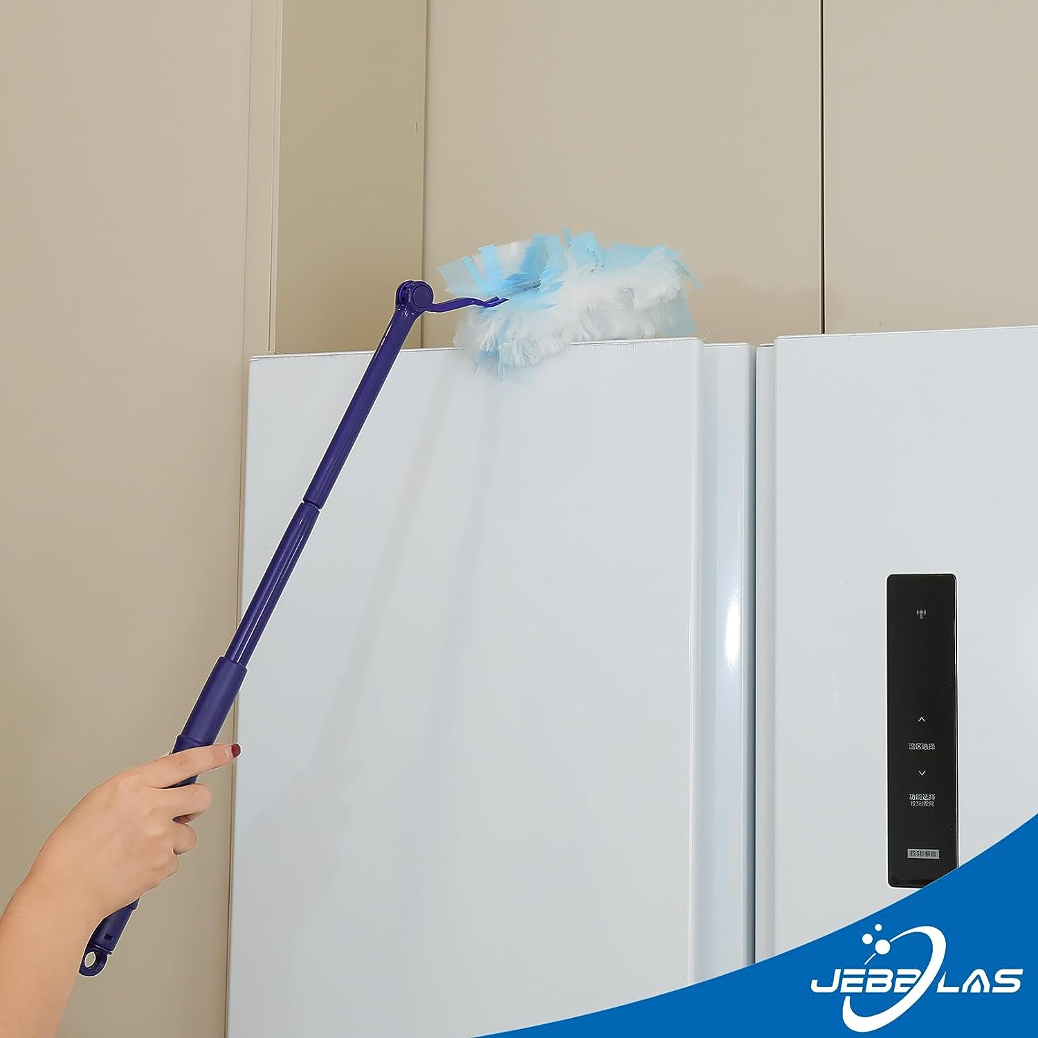 JEBBLAS Disposable Dusters Refills, Heavy Duty Electrostatic Duster Head, Total 20 Count