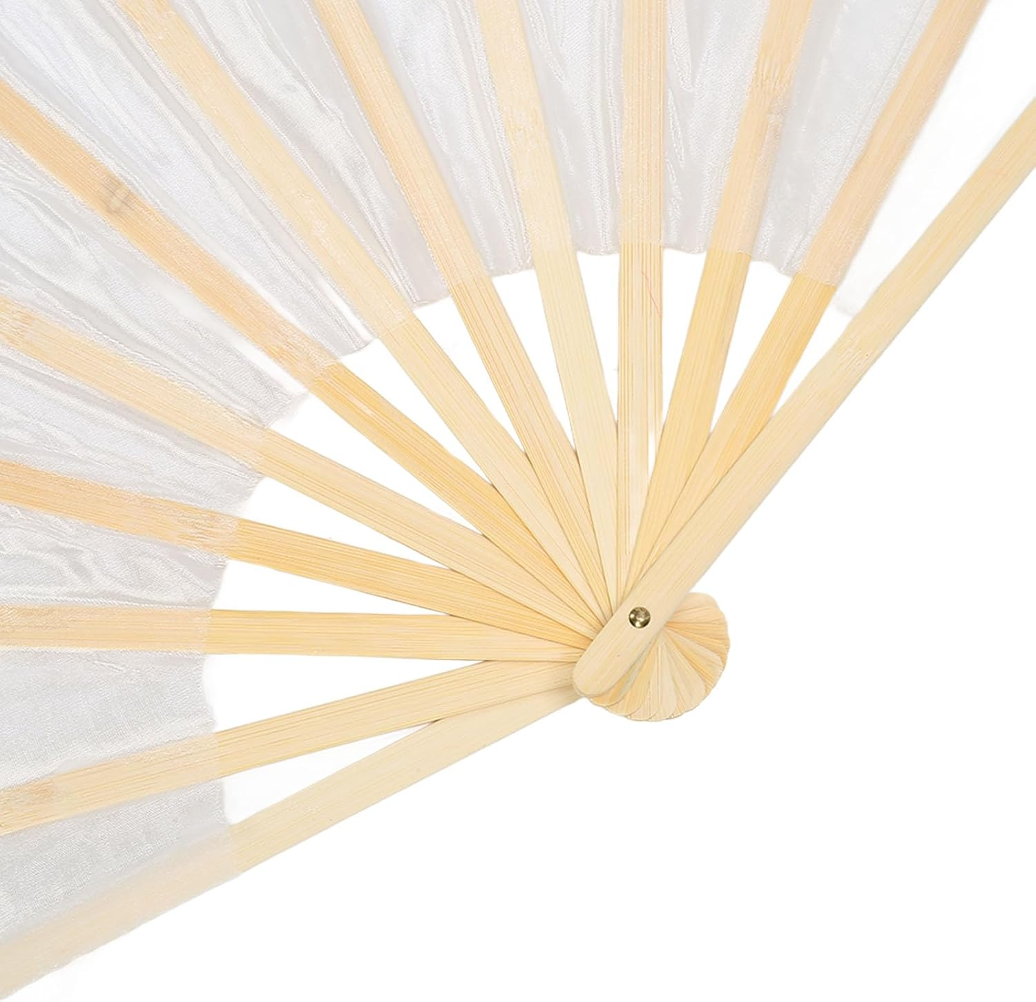 Silk Belly Dance Fan, 2Pcs 1.5M Artificial Silk Belly Dance Bamboo Fan Veils National Dance Artificial Silk Veil Fans Long Folding Imitated Silk Fans for Dancing Performances image number 6