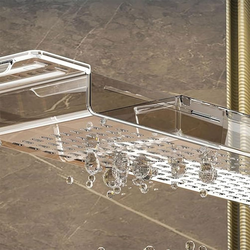 Bathtub Tray Retractable Bathtub Rack Trays Multifunction Storagetub Shelf Bath Tub Tray Table Bath Tub Organizer Acrylic Companion Bathroom for Home Bathtubed, Relaxing Spa image number 2