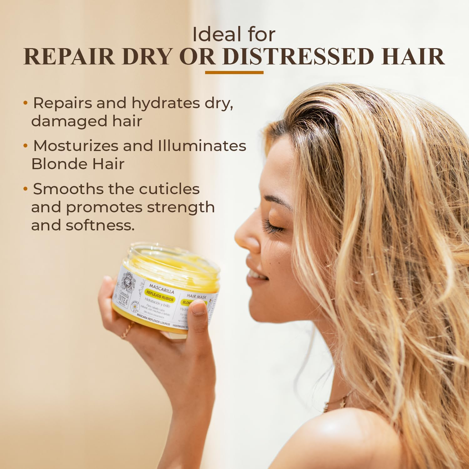 Camomile Blonde Highlights Hair Mask 250G image number 5