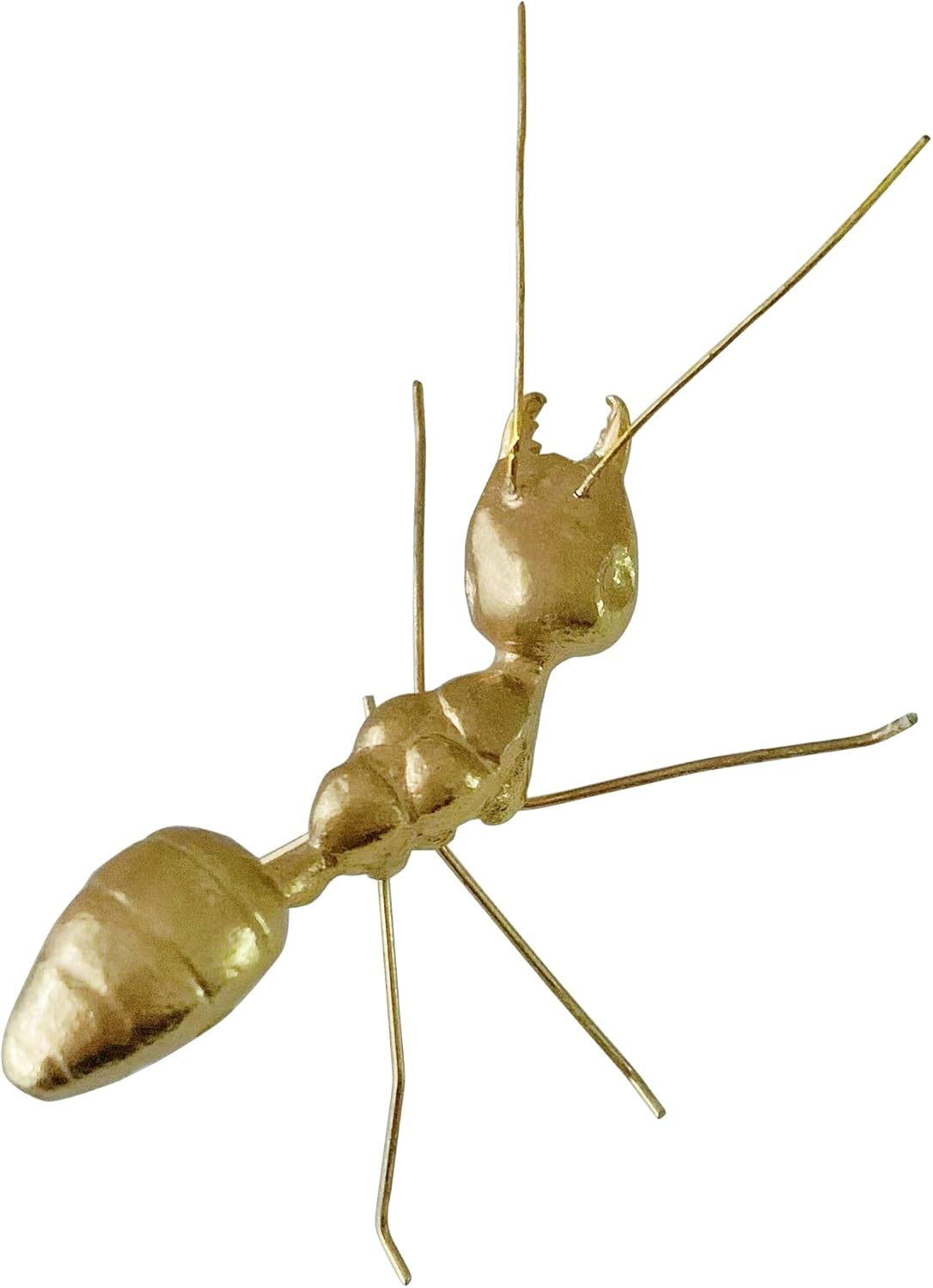 Pasiir Gold Scorpion Figurine Home Decor, Solid Metal Scorpion Centerpiece Decoration, Mini Insect Ornament Animal Desk Figurines for Home Office Desktop